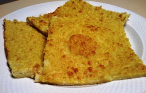 Genovese farinata — a crispy chickpea flatbread