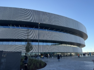 Ice Hockey Arena designed by the internationally renowned practice David Chipperfield Architects